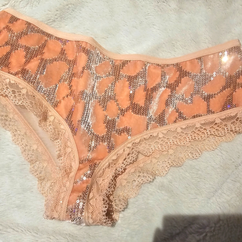 Velvet and sequin NWT panties